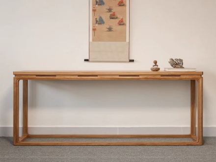 新中式条案实木中堂条